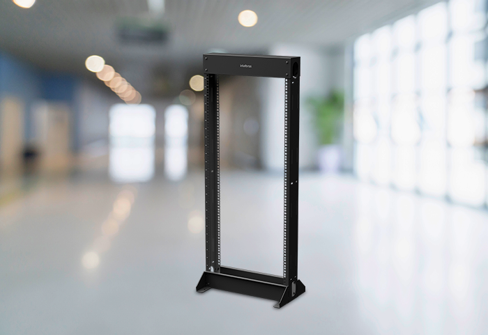 Rack de piso aberto RT 24 Intelbras