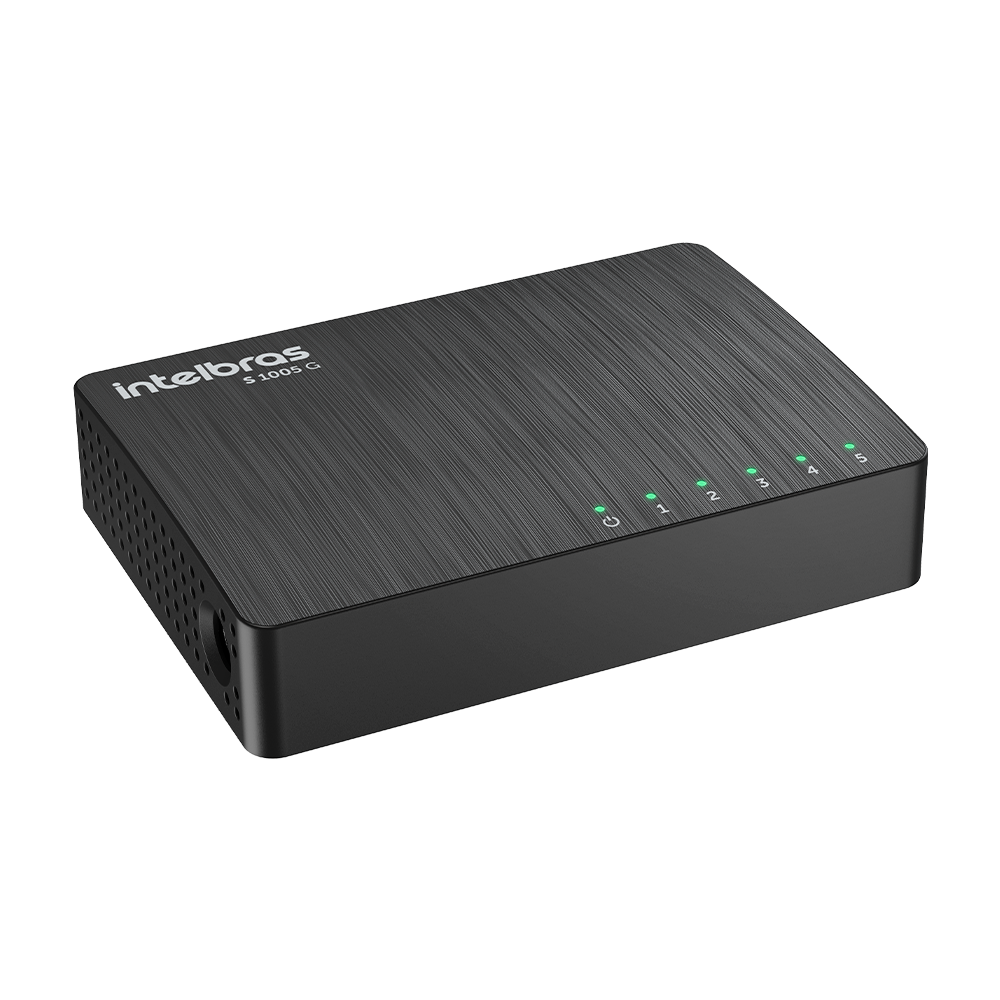 Switch Nao Gerenciavel 5p Gigabit 4p Poe S1005g-p Intelbras