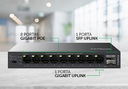 Switch 9p Gigabit 4p Poe S1010G-PA