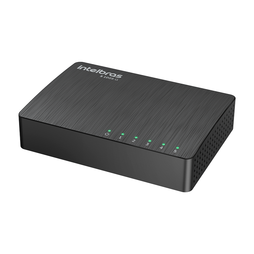 Switch Nao Gerenciavel 5p Gigabit 4p Poe S1005g-p Intelbras